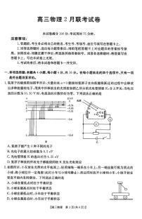 2025届福建金太阳高三下学期2月开学联考物理试题+答案