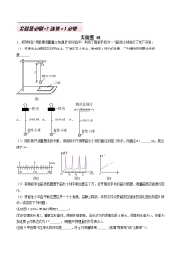 实验题 03---高考物理二轮热点题型归纳与变式演练（新高考通用）