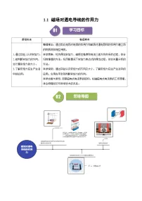 高中物理人教版 (2019)选择性必修 第二册1 磁场对通电导线的作用力课后练习题