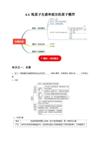 人教版 (2019)选择性必修 第三册4 氢原子光谱和玻尔的原子模型课后作业题