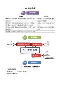 人教版 (2019)选择性必修 第一册1 波的形成精练