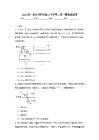 2025届广东省深圳市高三下学期2月一模物理试卷
