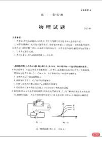 2025年山东泰安高中高考模拟一模物理试卷+答案