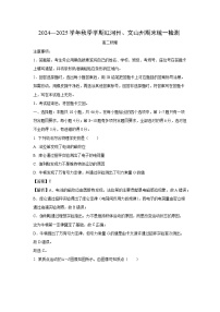云南省红河州、文山州2024-2025学年高二上学期1月期末统一檢测物理试卷（解析版）