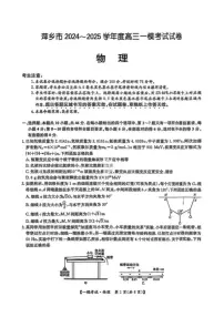 2025萍乡高三下学期一模考试物理PDF版含解析