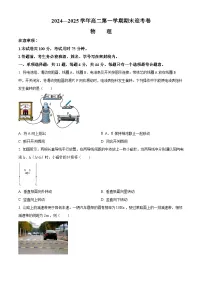 江苏省苏州市部分校2024-2025学年高二上学期期末迎考物理试题（原卷版+解析版）