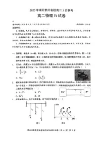 湖北省部分名校2024-2025学年高二下学期3月联考物理试卷+答案