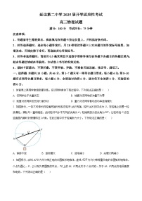 吉林省延边第二中学2024-2025学年高三下学期2月开学适应性考试物理试题（原卷版+解析版）