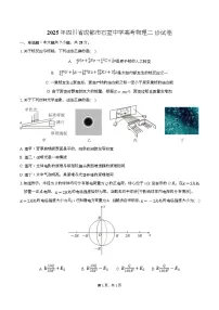 四川省成都市石室中学2025届高三下学期二诊模拟考试物理试卷（Word版附解析）