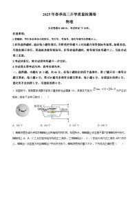 广西桂林市2024-2025学年高三下学期开学质量检测试题 物理 含答案