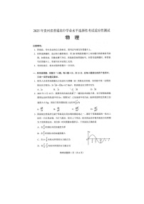 2025年4月贵州省高三学业水平选择性适应性测试物理卷含答案