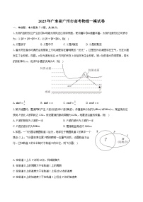 2025年广东省广州市高考物理一模试卷（含详细答案解析）