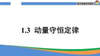 物理动量守恒定律教学演示ppt课件