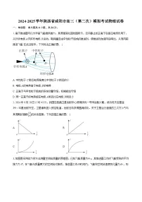 2024-2025学年陕西省咸阳市高三（第二次）模拟考试物理试卷(含详细答案解析)