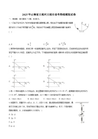 2025年云南省大理州大理市高考物理模拟试卷(含详细答案解析)