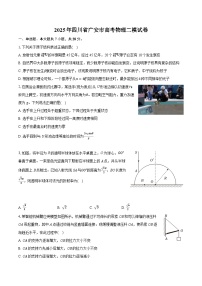 2025年四川省广安市高考物理二模试卷(含详细答案解析)
