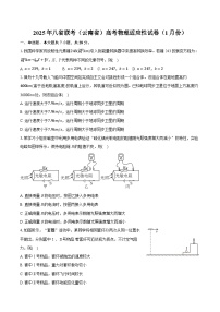 2025年八省联考（云南省）高考物理适应性试卷（1月份）(含详细答案解析)