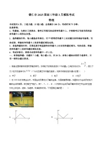 2025届贵州省铜仁市高三下学期3月模（高考模拟）拟考试物理试题（原卷版+解析版）