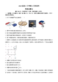 安徽省A10联盟2024-2025学年高二下学期3月阶段考物理试题（B）（原卷版+解析版）