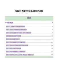 2025年高考物理二轮复习讲练测（新高考通用）专题19 力学实验（练习）（原卷版）