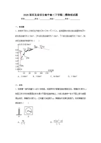 2025届河北省部分高中高三下学期二模物理试题（无答案）