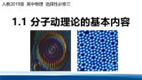 高中分子动理论的基本内容教课内容ppt课件