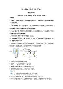 广东省部分学校2024-2025学年高三下学期3月联考物理试卷（解析版）