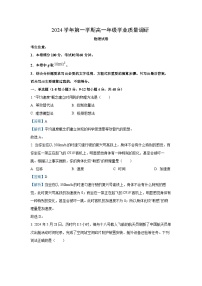 上海市闵行区2024-2025学年高一上学期期末物理试卷（解析版）