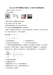 2024-2025学年河南部分名校高二(下)期中考试物理试卷（4月）（含答案）