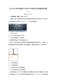 天津市2025届普通高中学业水平等级性考试模拟（一）物理试题