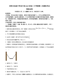 2025届广东省深圳市高级中学高三下学期第三次模拟测试物理试题（原卷版+解析版）（高考模拟）