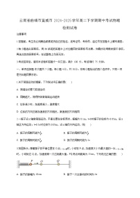 云南省曲靖市宣威市2024-2025学年高二下学期期中考试物理检测试卷（附答案）