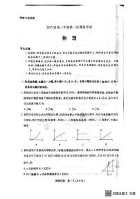 河南省安阳市2025届高三下学期三模物理试卷（PDF版附答案）