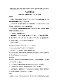 湖北省部分高中协作体2024-2025学年高三下学期4月期中联考物理试卷（解析版）