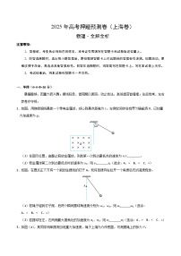 2025年高考押题预测卷：物理（上海卷）01（解析版）