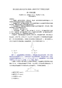 湖北省部分高中协作体联考2024-2025学年高二下学期5月月考物理试卷（Word版附解析）