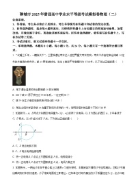 2025届山东省聊城市高三下学期二模物理试题（高考模拟）