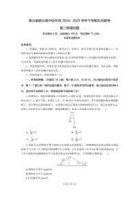 湖北省部分高中协作体联考2024-2025学年高二下学期5月月考物理试题（含答案）