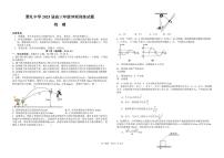 2025届湖南省长沙市雅礼中学高三高考模拟冲刺模拟训练-物理试题+答案