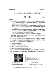 2025届广东省深圳市高三下学期二模考试 物理试卷（含答案）
