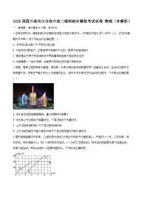 2025届四川省内江市高中高三理科综合模拟考试试卷 物理（含解析）
