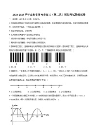 2025届山东省济南市高三下学期三模物理试题（高考模拟）