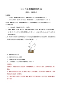 2025届高三高考押题预测卷 物理（黑吉辽蒙卷01） 含解析