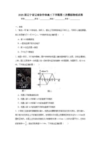 2025届辽宁省辽南协作体高三下学期第三次模拟物理试卷（无答案）