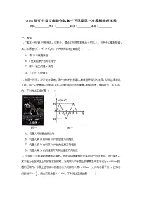 2025届辽宁省辽南协作体高三下学期第三次模拟物理试卷（无答案）