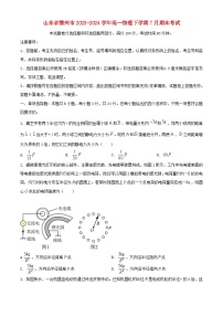 山东省德州市2023_2024学年高一物理下学期7月期末考试含解析