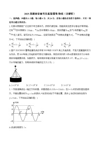 2025届湖南省高考仿真猜题卷 物理（含解析）