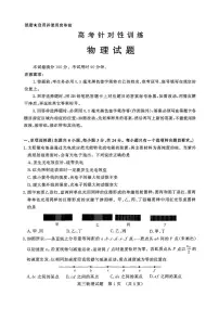 山东省济南市2025届高三下学期5月高考针对性训练（三模）物理 PDF版含答案