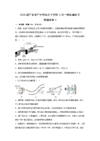 2025届广东省广州市高三下学期5月一模改编练习（二）物理试卷（解析版）