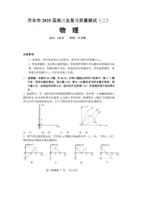 2025届辽宁省丹东市高三下学期总复习质量测试（二）（图片版）物理试卷
